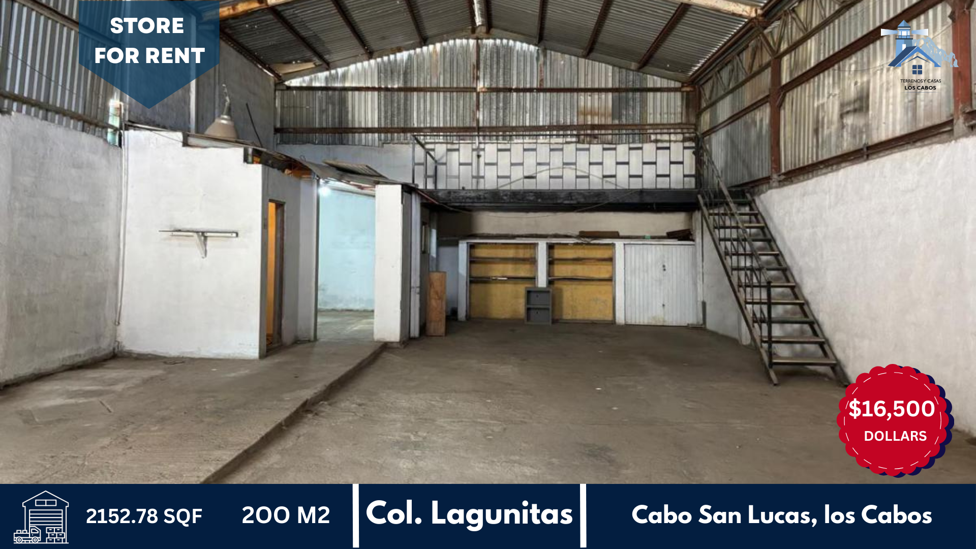 Warehouse for rent, Los Cabos
