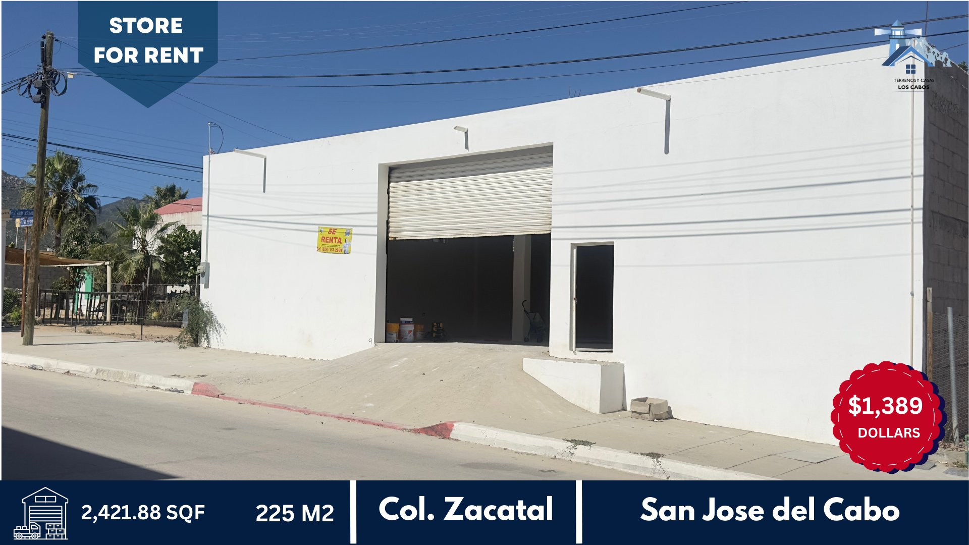 Warehouse for rent, Los Cabos