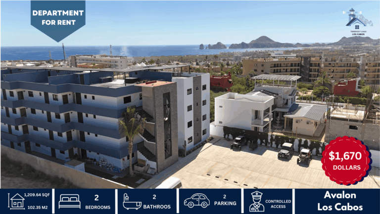 apartment for rent in Los Cabos